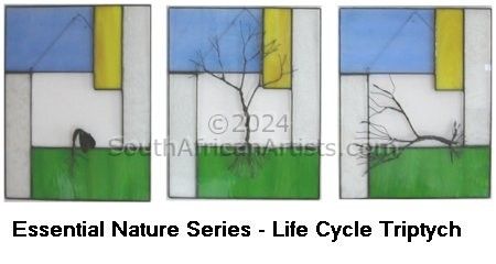 Essential Nature series - Life Cycle Triptych