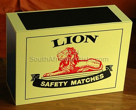 Lion Match Box