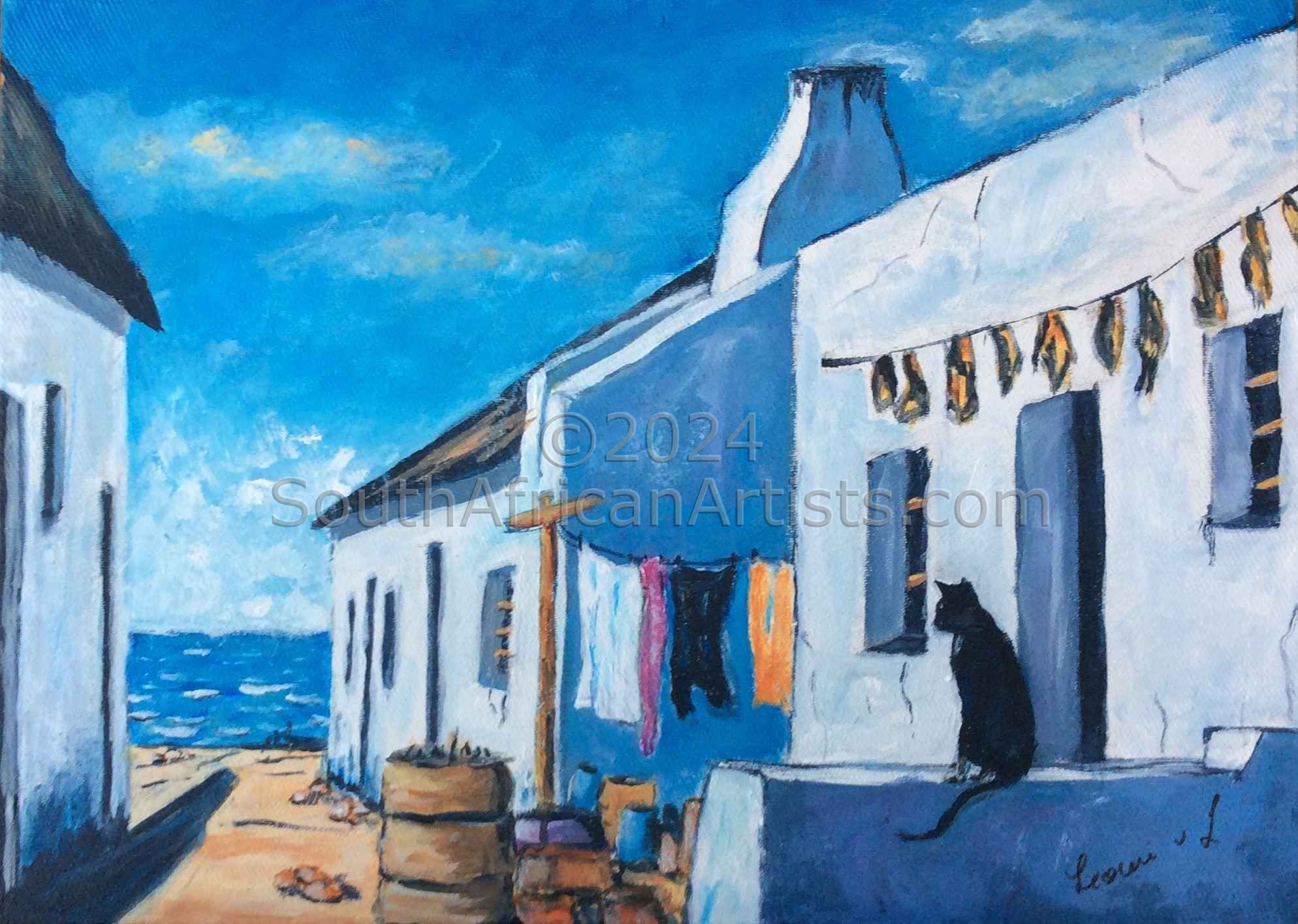 Cape Cottage with Cat