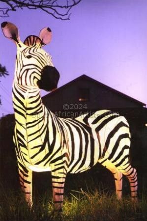 Life Size Zebra