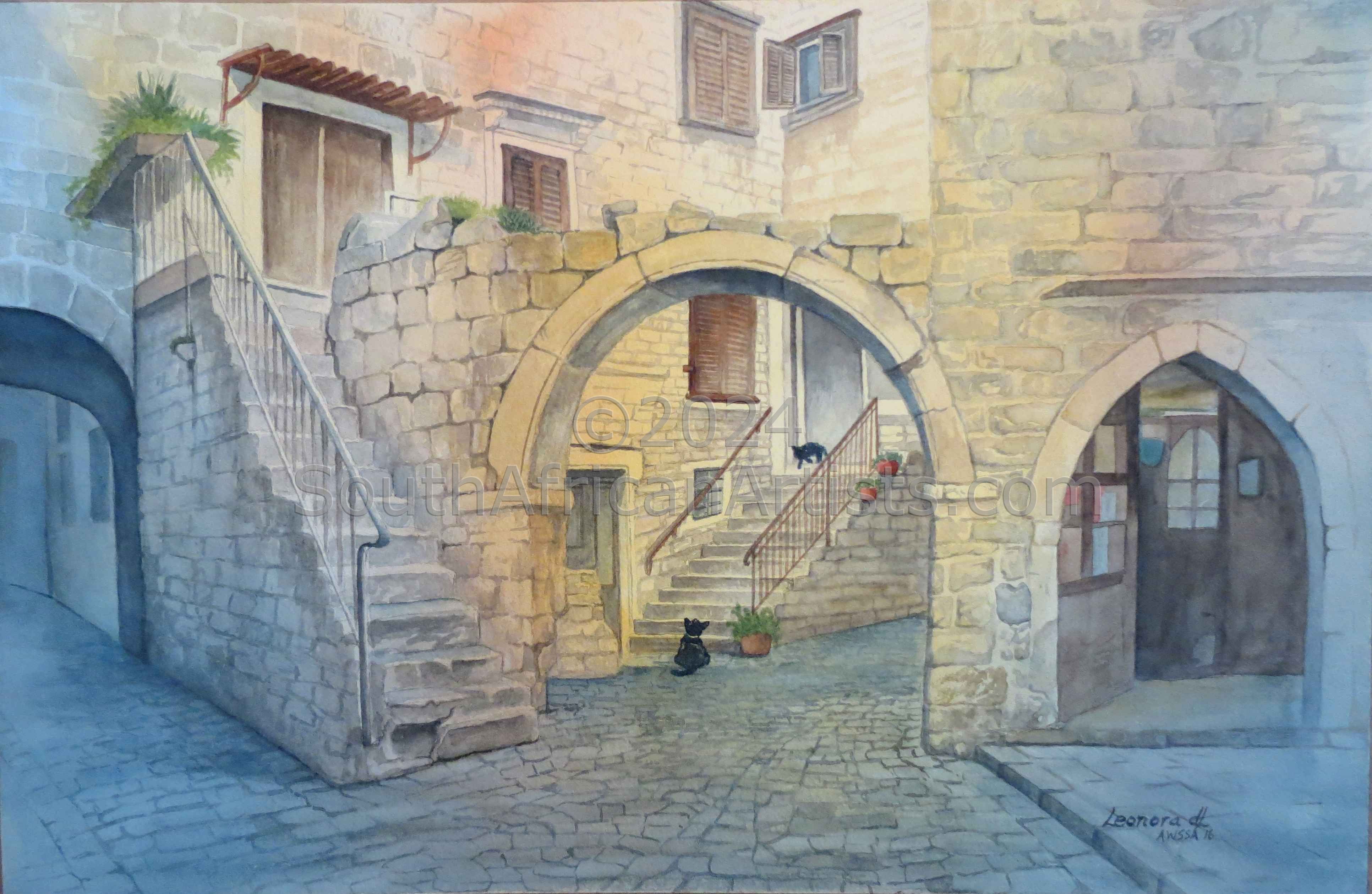 Home Through the Archway - Trogir