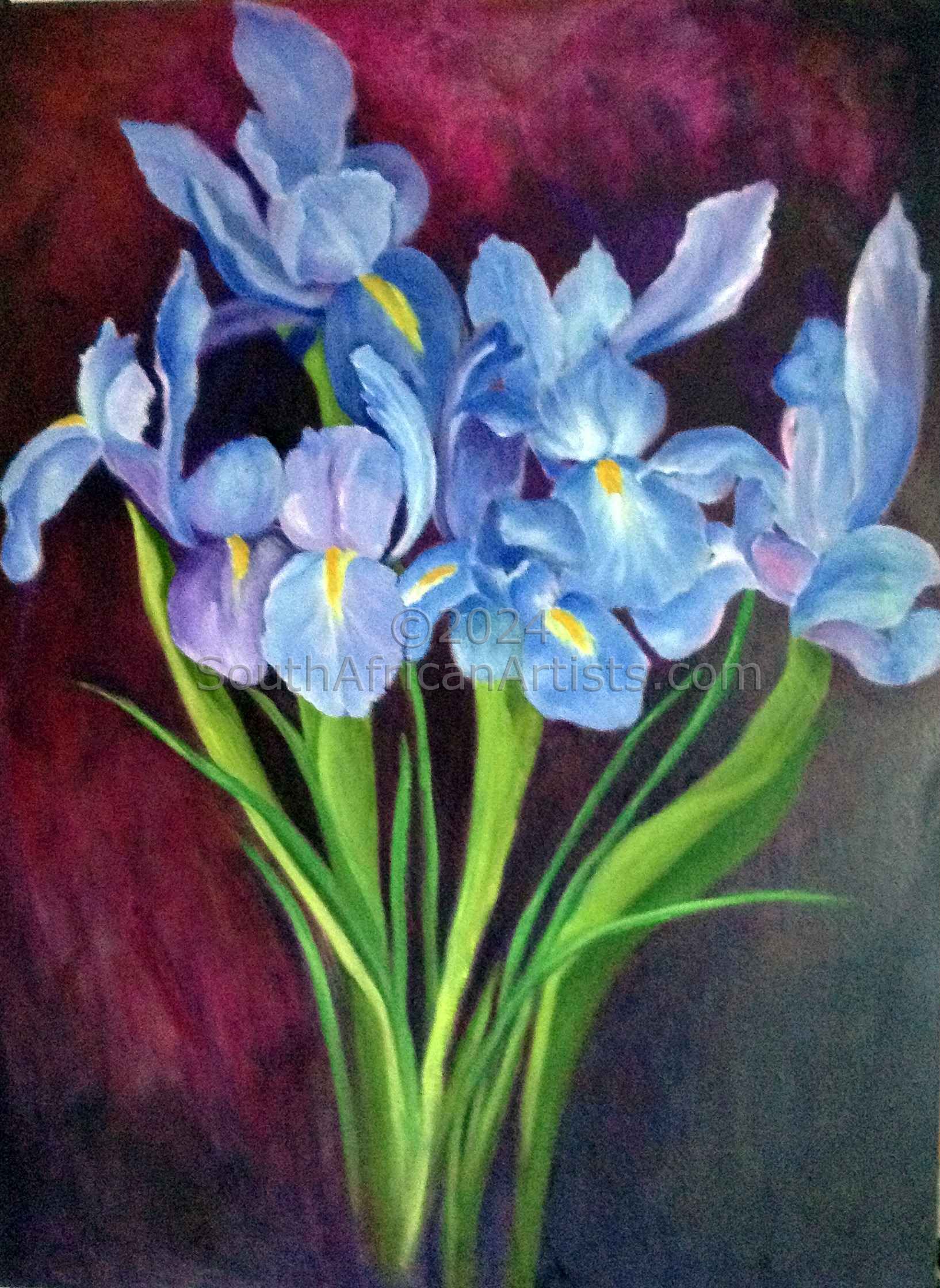 Cluster of Irises