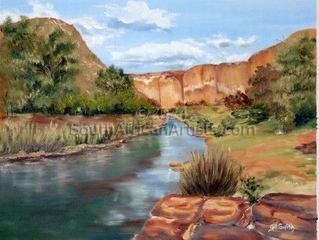 River Scene-Limpopo