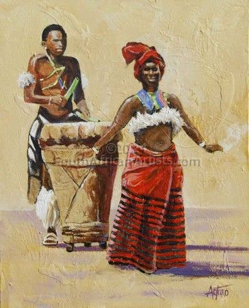 African, Dancer 