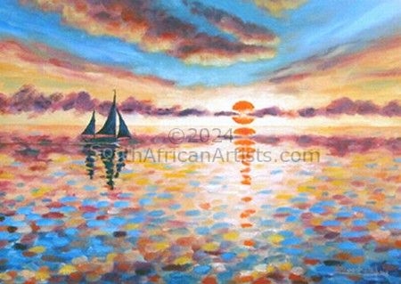 Sailing in the Sunset 2