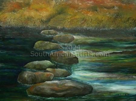 River and Stepping Stones 1