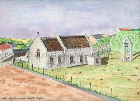 Private  Collection:  Old Anglican Church Napier