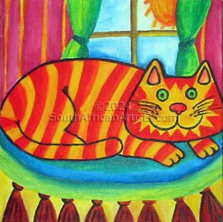 Orange Cheshire Cat
