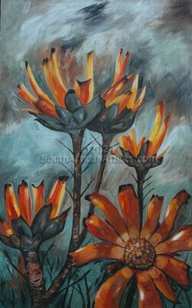 Burnt Proteas 2