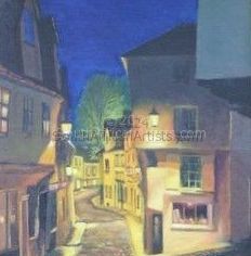 Quiet street in Norwich