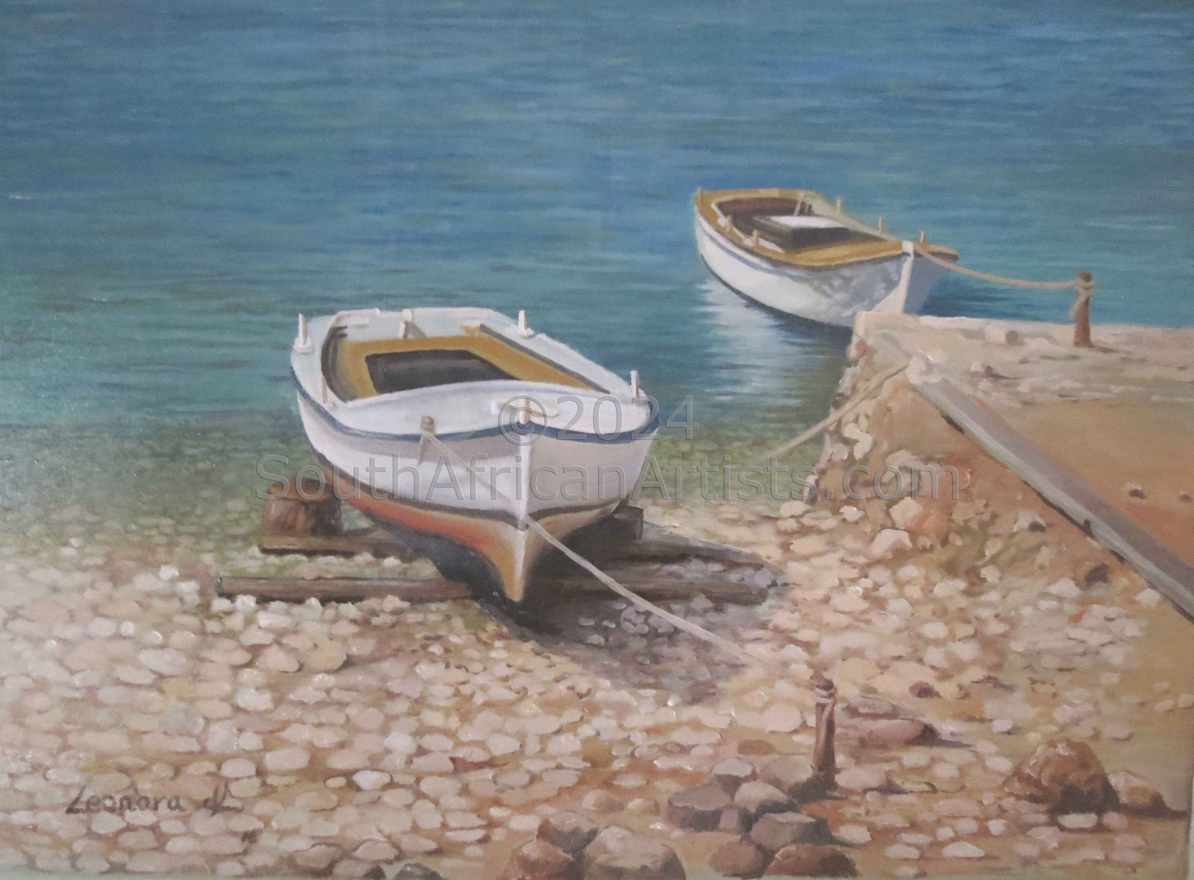 Two Boats at Miljet - Croatia