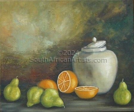 Pears, Oranges & Pot 