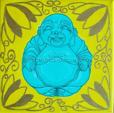 Maitreya on Yellow