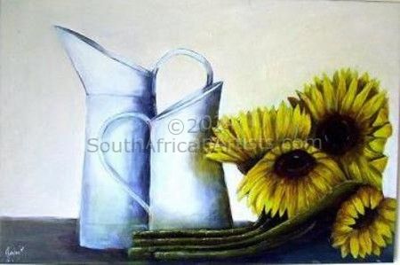 Sunflower Pots