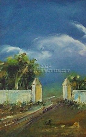 The Gate to my House - Diptych 2