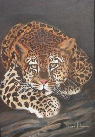 Lorna's Lounging Leopard