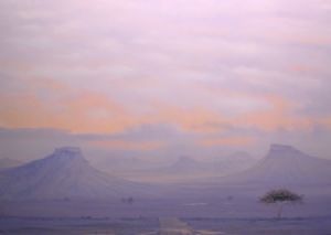 "Shepard Tree at Dawn-Karoo"