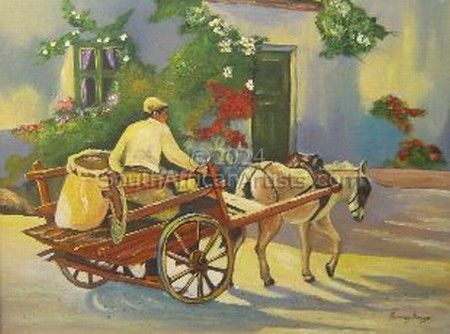 Donkey Cart Transport