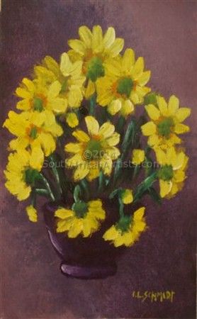 Long Stemmed Yellow Daisies