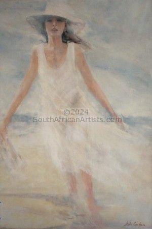 Lady on Beach
