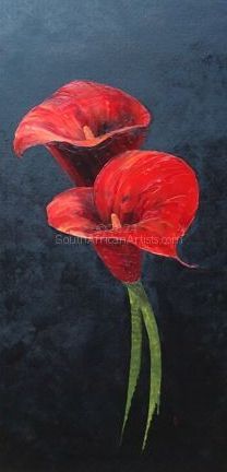 Red Lilies 1