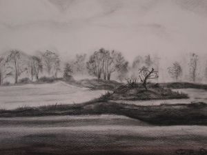 "Charcoal Landscape 1"