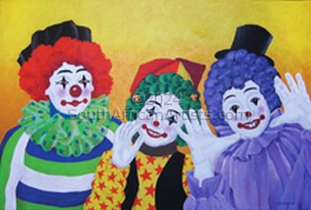 Three Clowns
