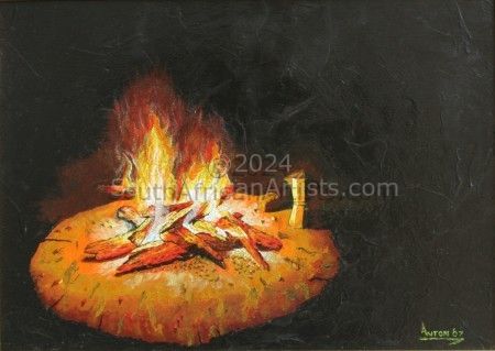 Campfire - Limited print