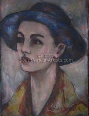 Regal Lady with Hat