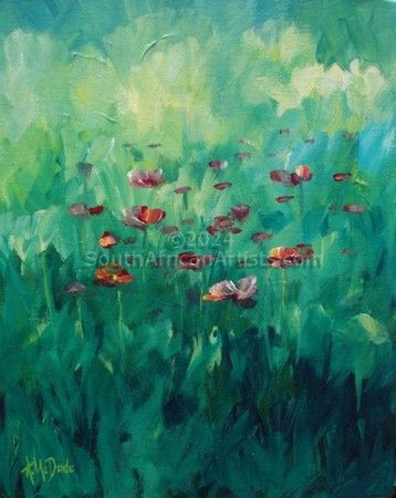 Impressionist Poppies