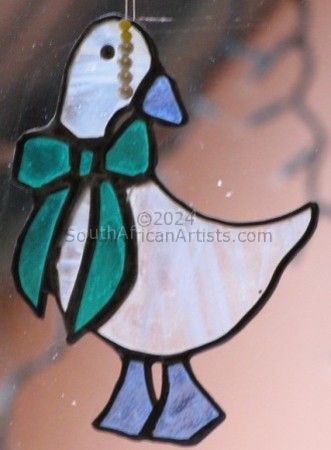 Stained Glass Duck