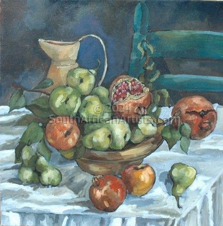 Jug With Fruits