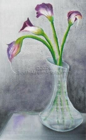 Cala Lilies in Vase