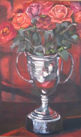 Roses in Silver Trophy