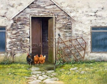 Hens of the Crofter's Cottage