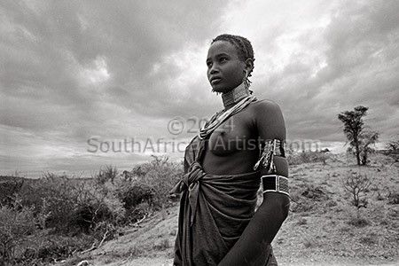 Karo Girl, Ethiopia