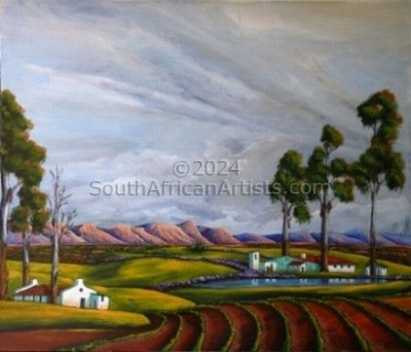 Cape Winelands Landscape