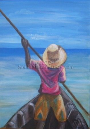 Mozambican Boatman