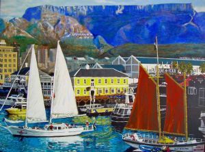 "Four Sails in Cape Town"
