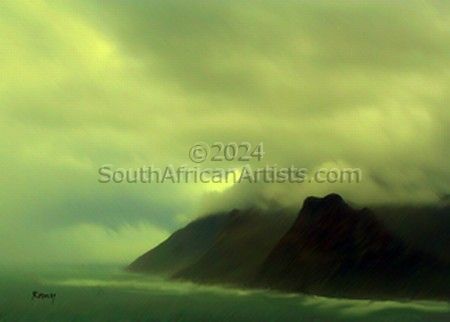 Storm over Hout Bay