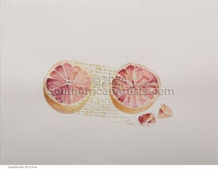 Grapefruit in flat