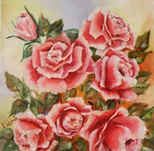"Pink Roses 3"