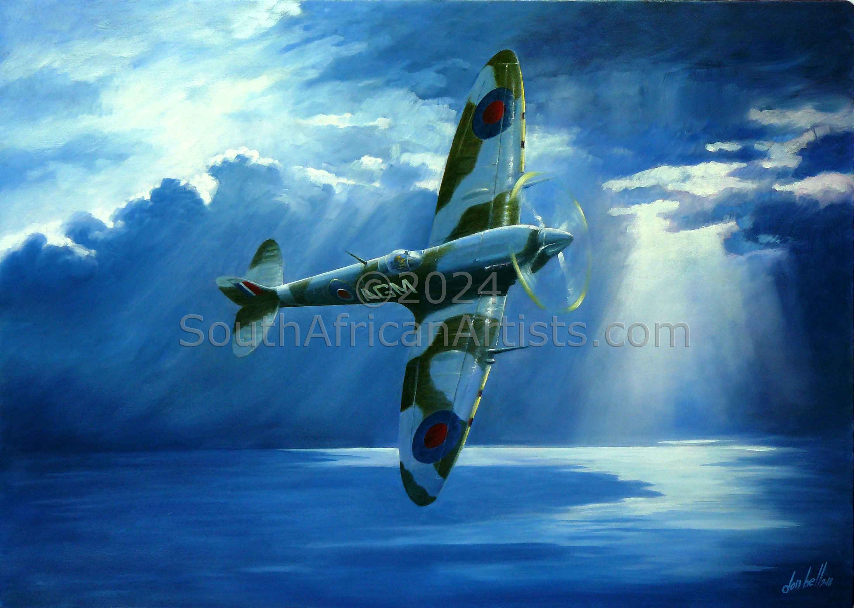 Spitfire MkIX - AGM Sailor Malan