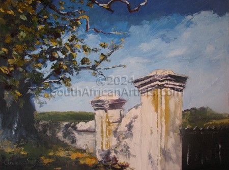 Great Constantia Wall-Groot Constantia muur