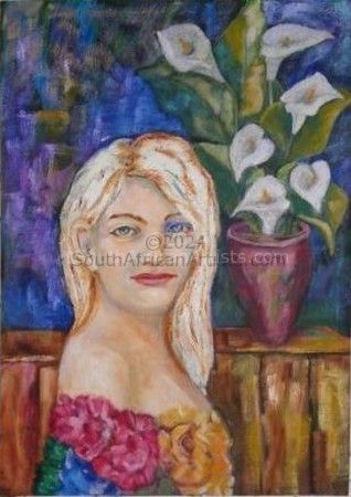 Lady with Lilies
