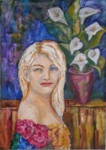 "Lady with Lilies"