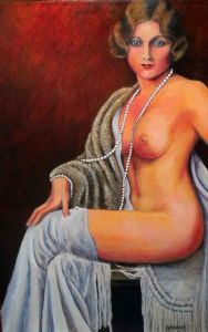 "Lady with a String of Pearls"