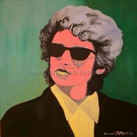Bob Dylan - Andy Warhol style