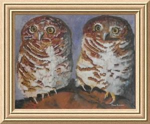 "Twin owls"