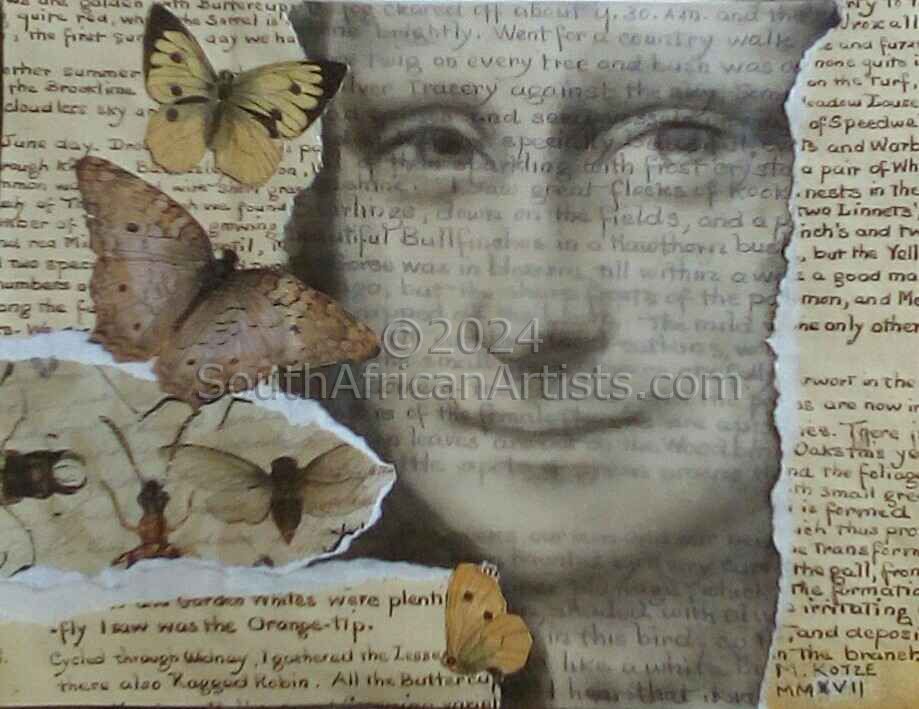 Small Works: After Leonardo - With Butterflies